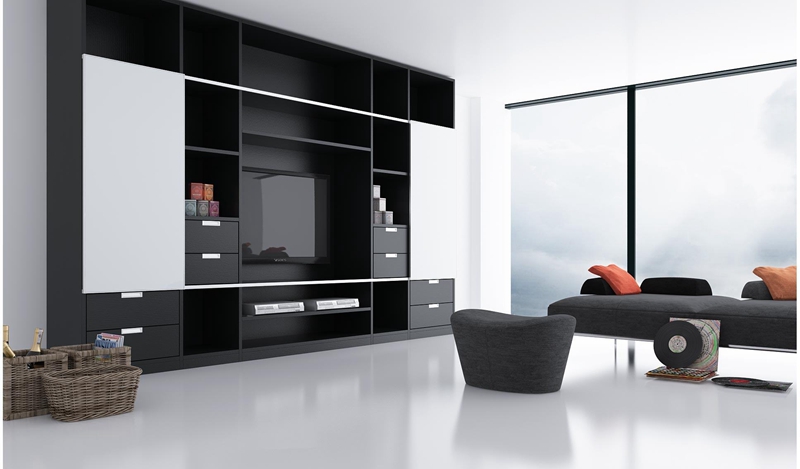 定制電視柜，星空梵高全屋定制