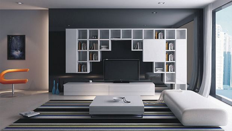 定制電視柜，星空梵高全屋定制