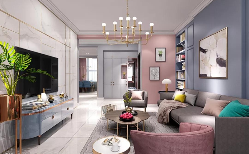 現(xiàn)代風格全屋定制，星空梵高全屋定制