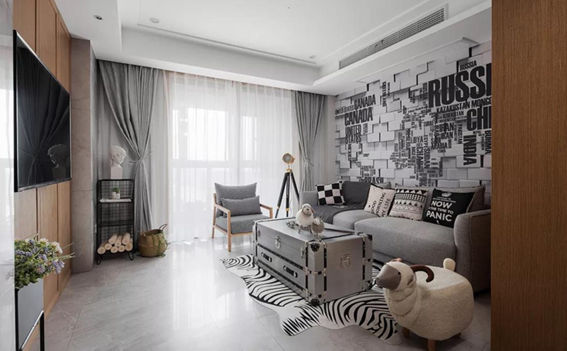 北歐風(fēng)格全屋定制，星空梵高全屋定制