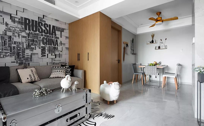 北歐風(fēng)格全屋定制，星空梵高全屋定制